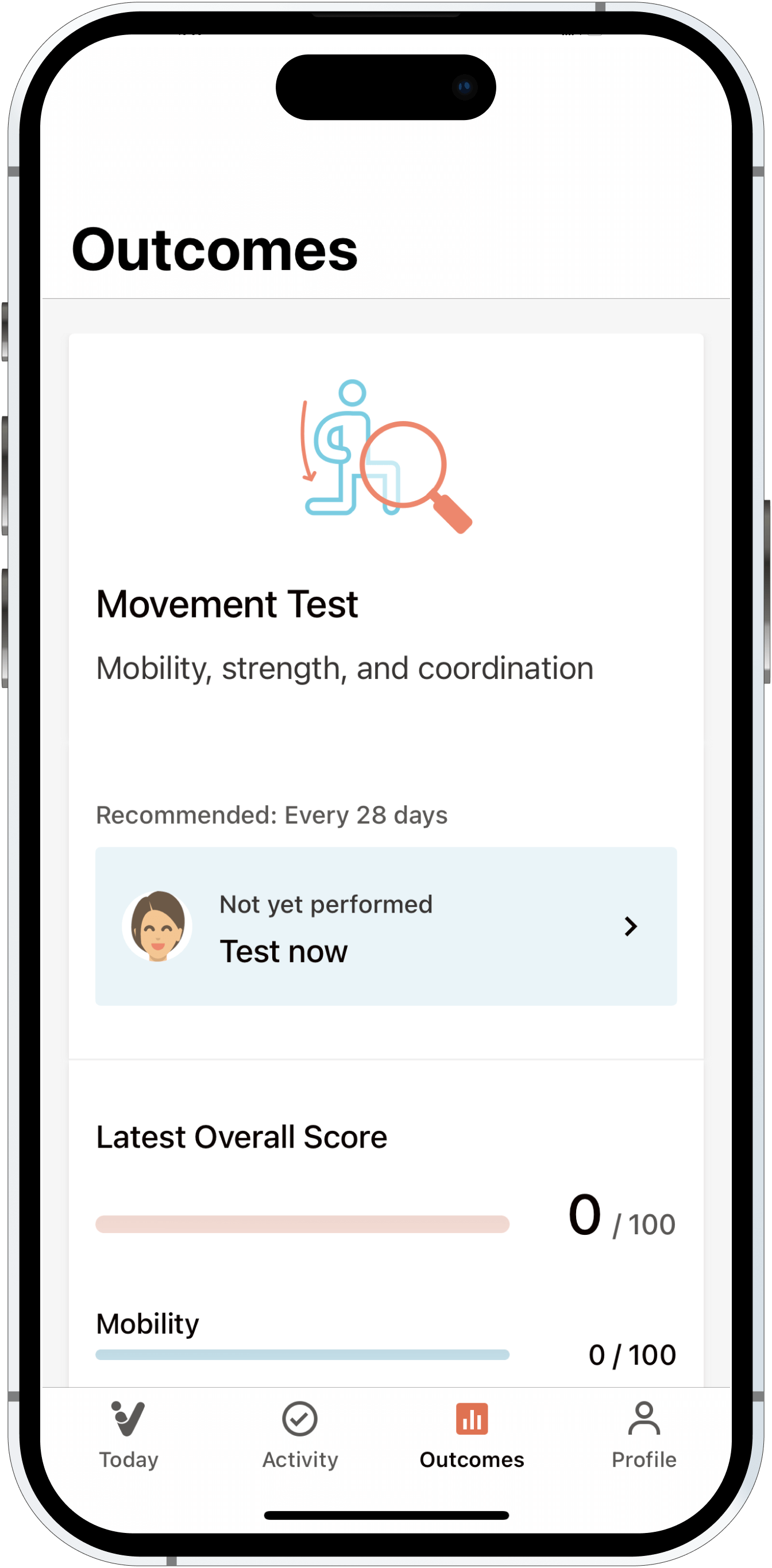 Outcome movement